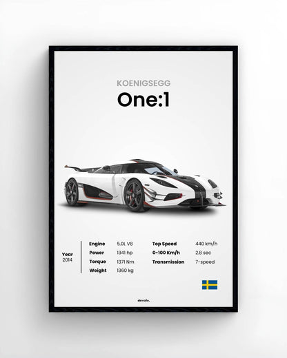 Koenigsegg One:1 - Elevate