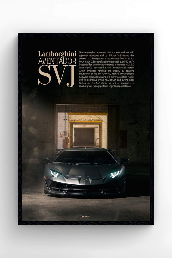 Lamborghini Aventador SVJ - Warehouse