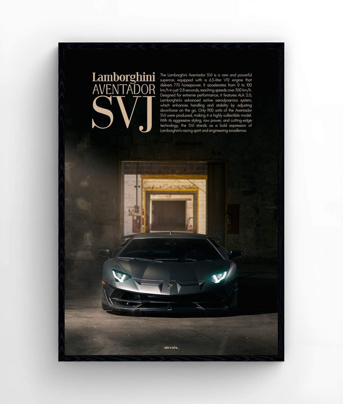 Lamborghini Aventador SVJ - Warehouse