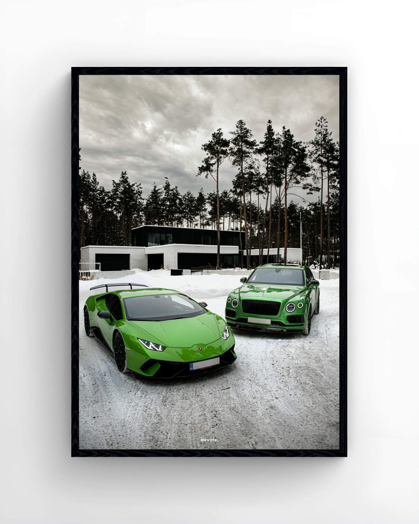 Lamborghini & Bentley (Green)