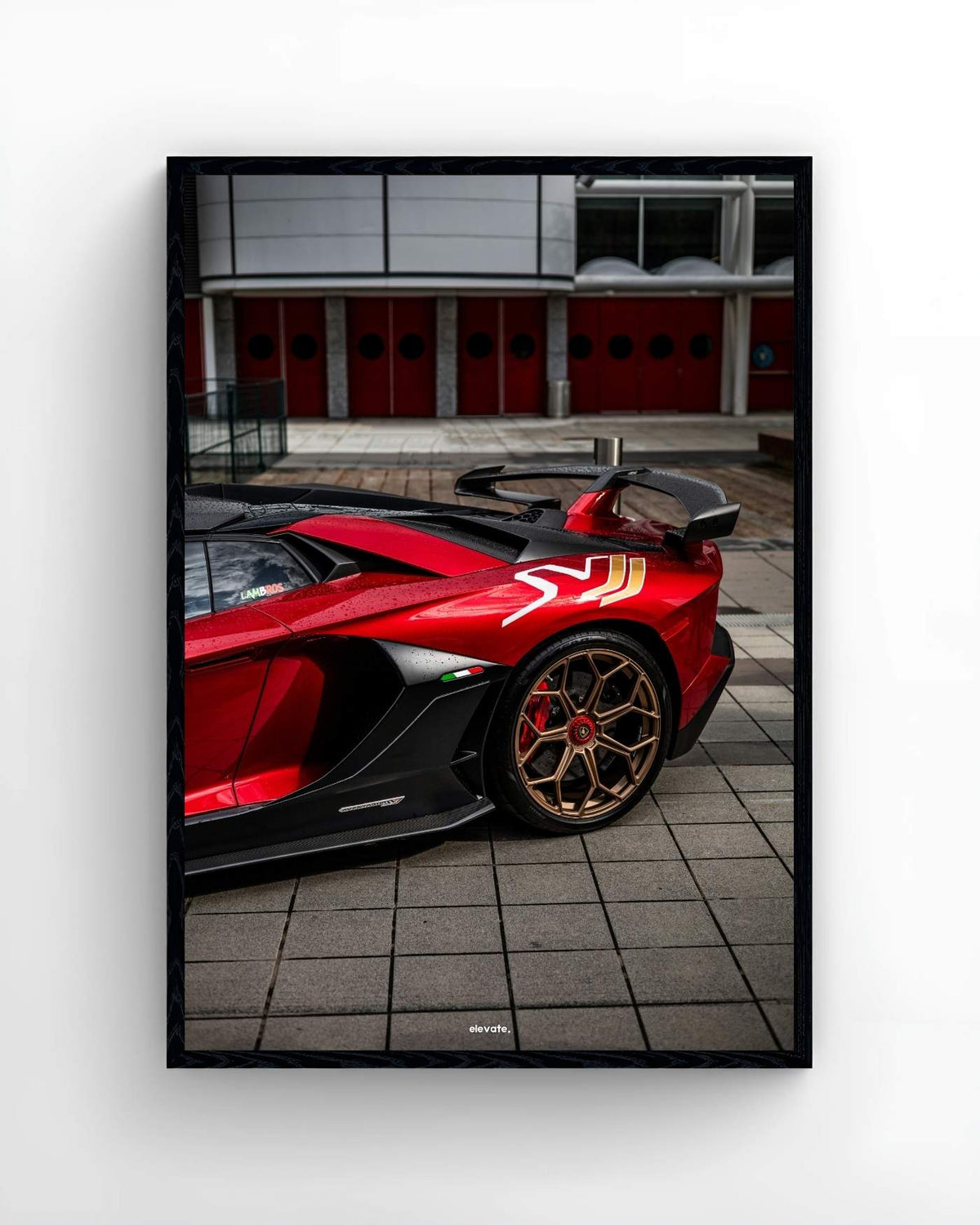 Lamborghini Aventador SVJ Red - Elevate