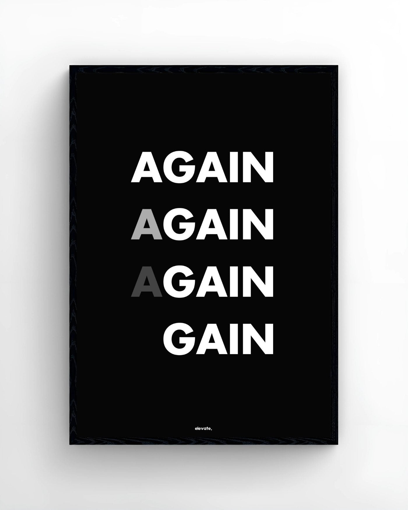 AGAIN AGAIN AGAIN GAIN
