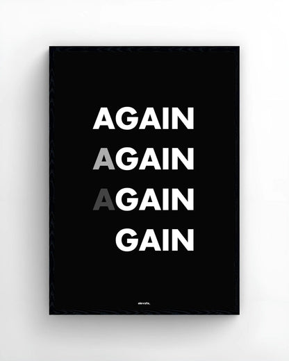AGAIN AGAIN AGAIN GAIN - Elevate
