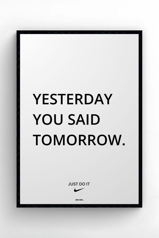 Yesterday You Said Tomorrow.
