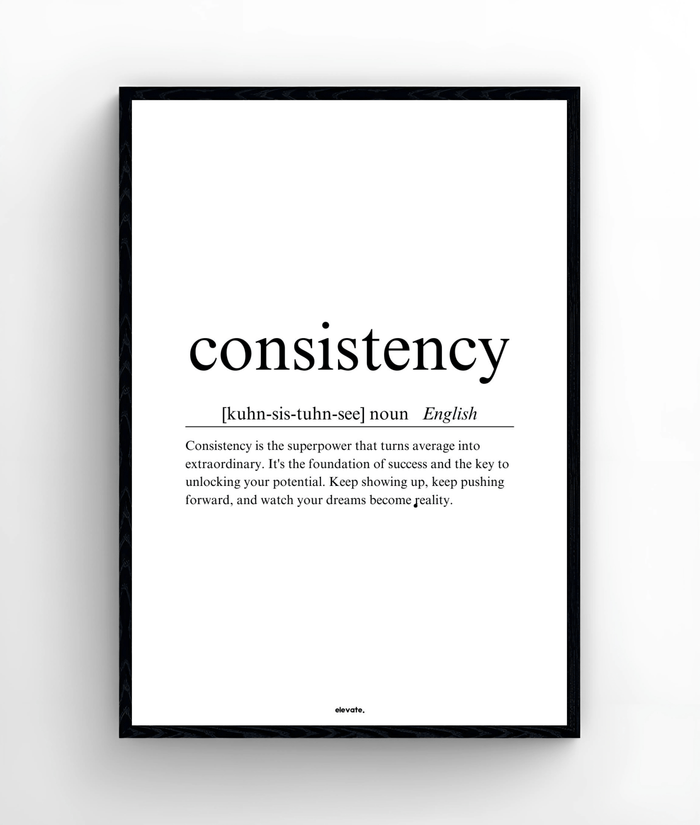 consistency - Elevate
