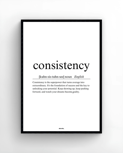 consistency - Elevate
