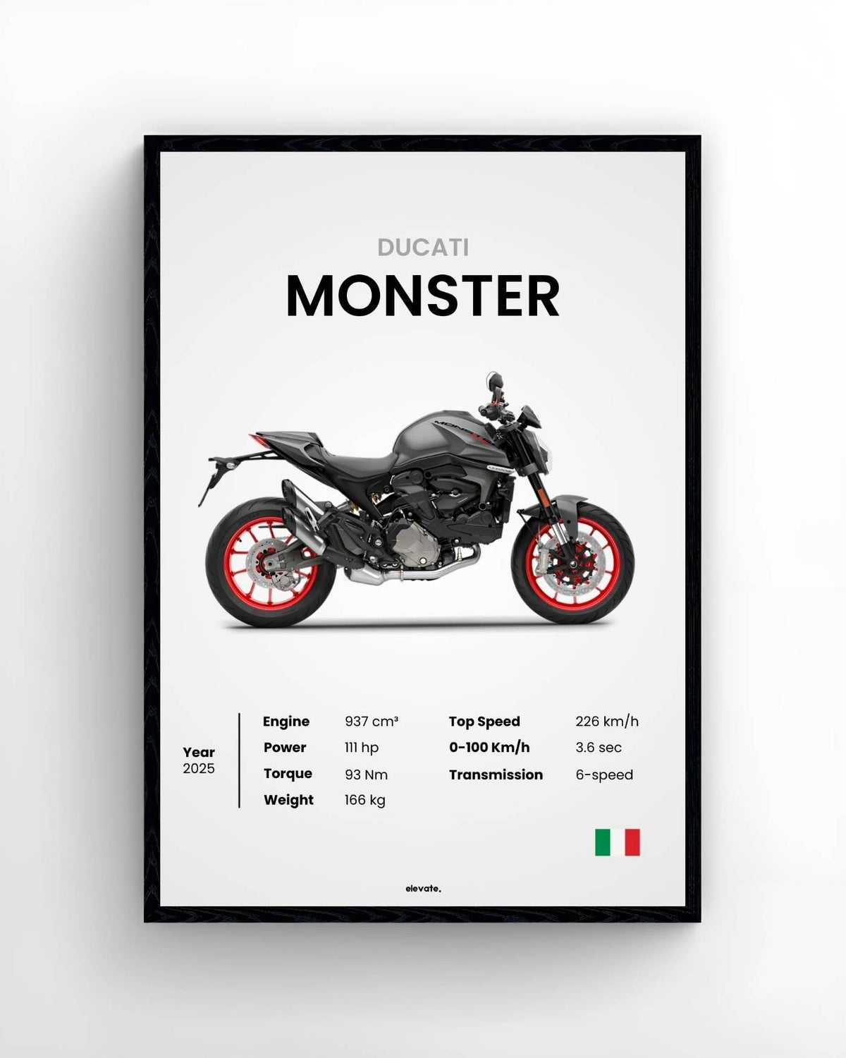 Ducati Monster - Elevate