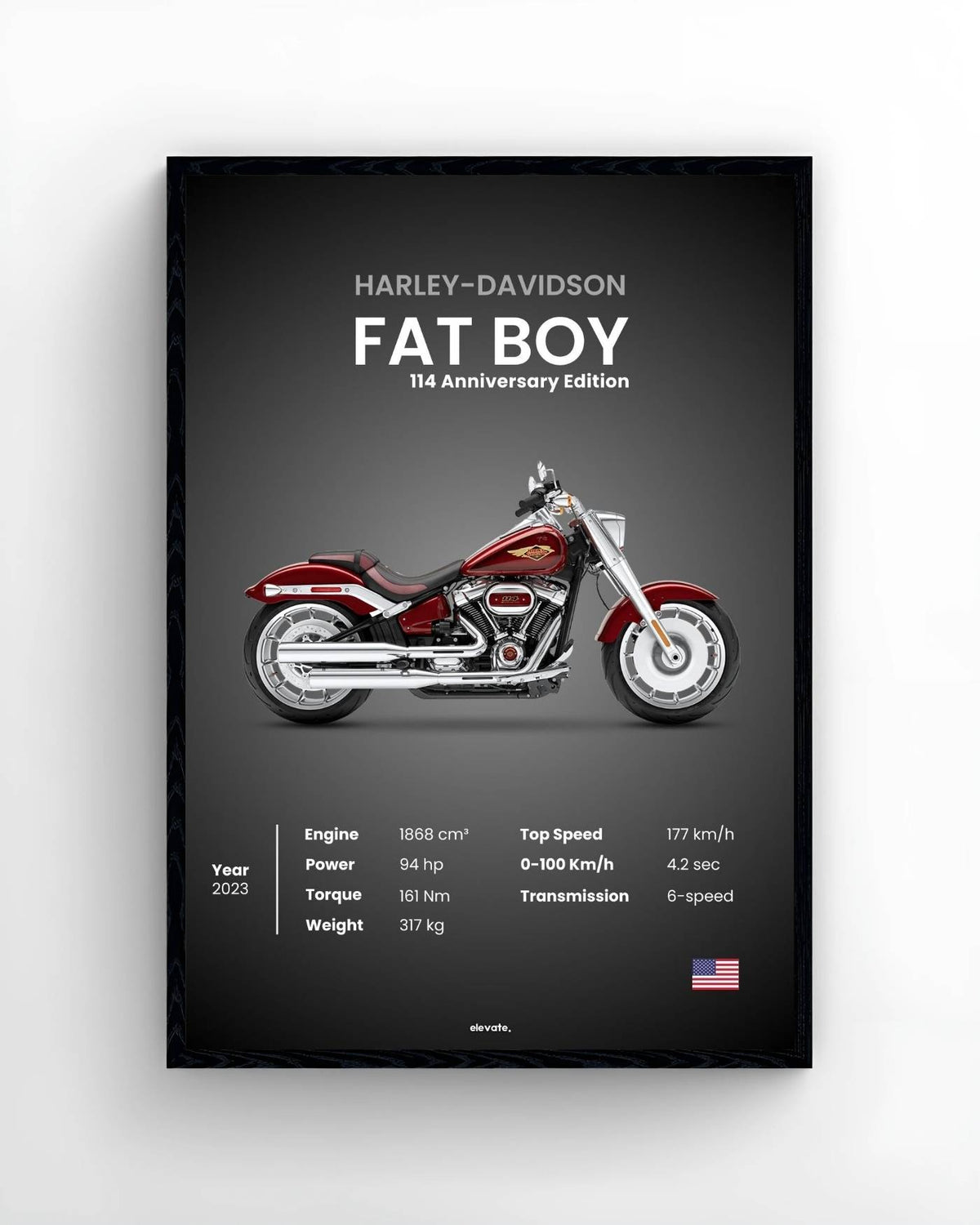 Harley-Davidson Fat Boy - Elevate