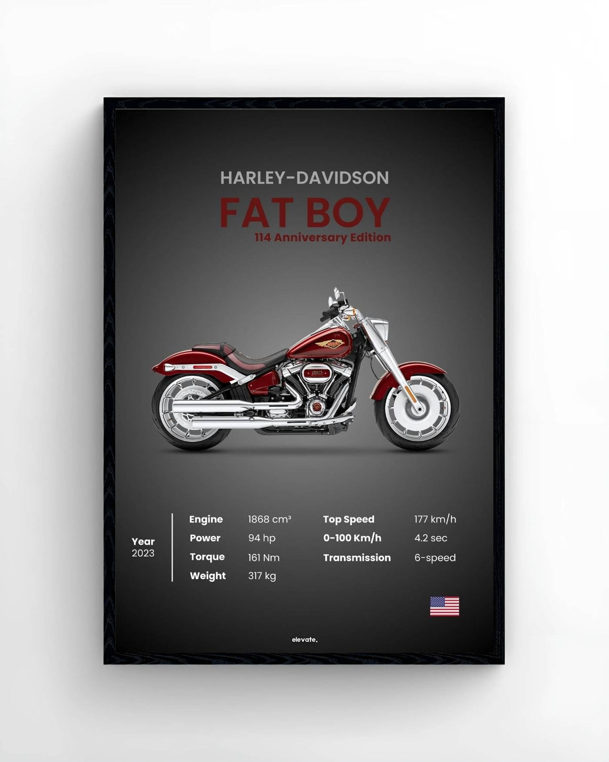 Harley-Davidson Fat Boy - Elevate