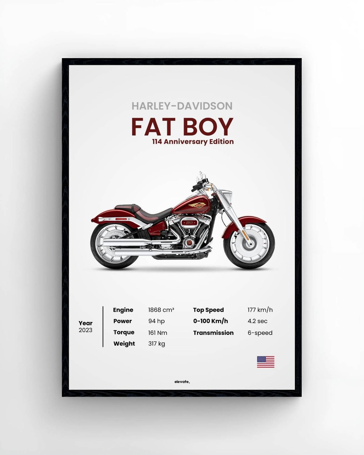 Harley-Davidson Fat Boy - Elevate