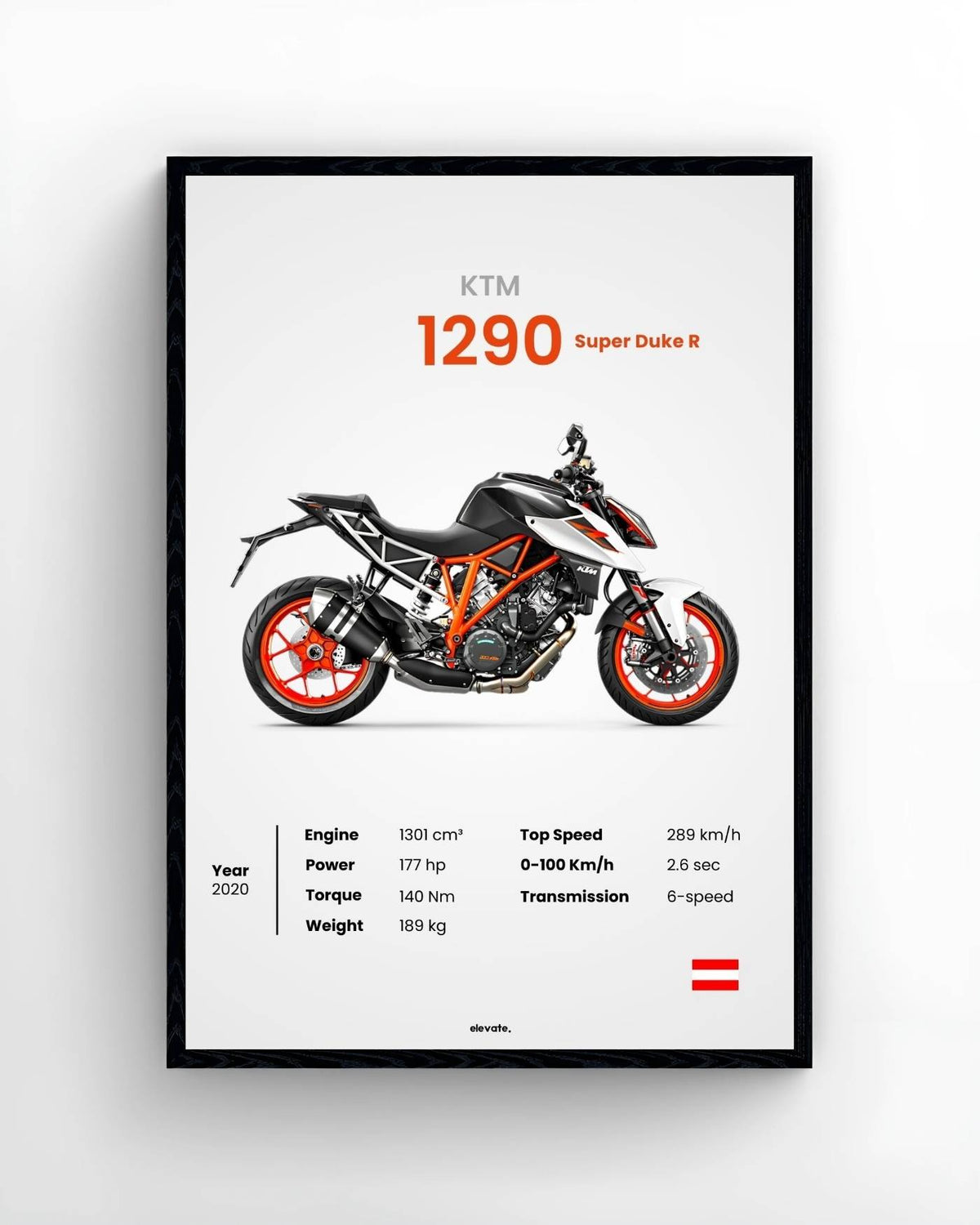 KTM 1290 Super Duke R - Elevate