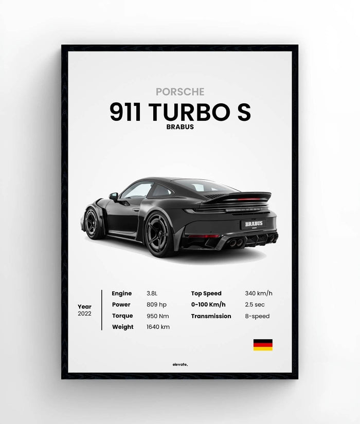 Porsche 911 Turbo S Brabus