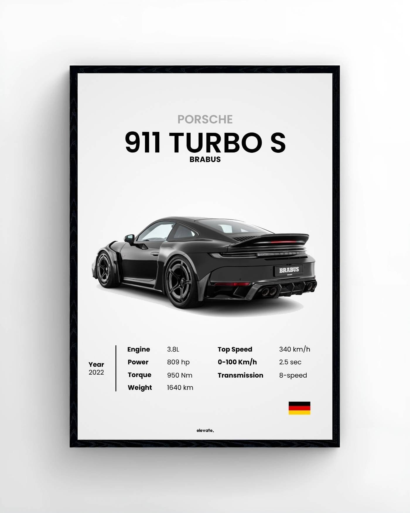 Porsche 911 Turbo S Brabus