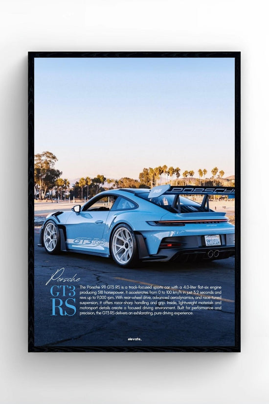 Porsche GT3 RS (Sky Blue)