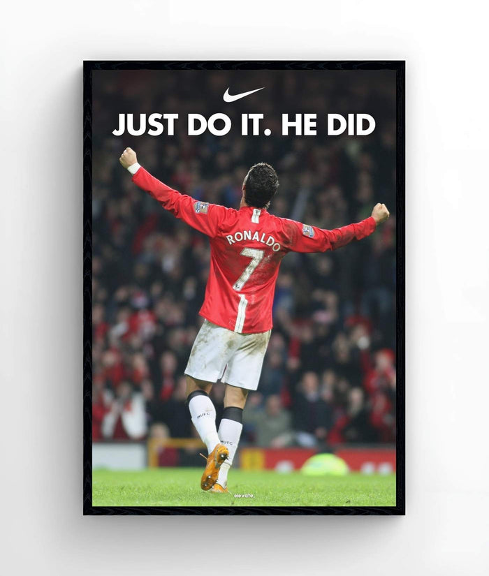 Cristiano Ronaldo – Just do It. Er hat es getan.