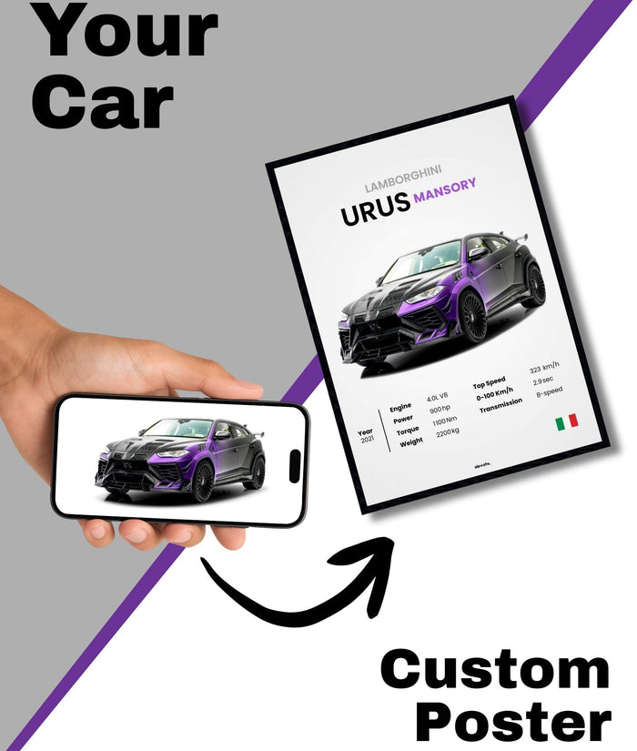 Custom Car - Side View